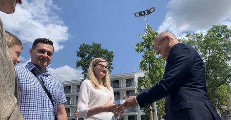 Dwa budynki TBS w Lublinie gotowe. Pierwsi mieszkańcy otrzymali klucze
