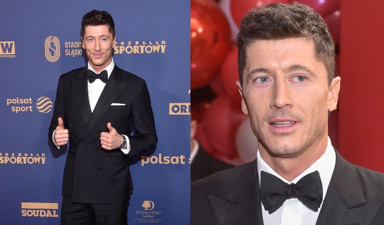 Robert Lewandowski przemawia na Gali Mistrzów Sportu