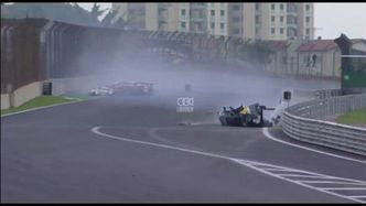Mark Webber miał poważny wypadek w Sao Paulo; Neel Jani wygrywa wyścig w Interlagos
