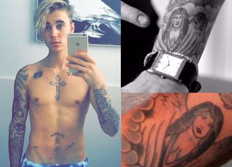 Justin Bieber usuwa tatuaż z twarzą Seleny! (ZDJĘCIA)
