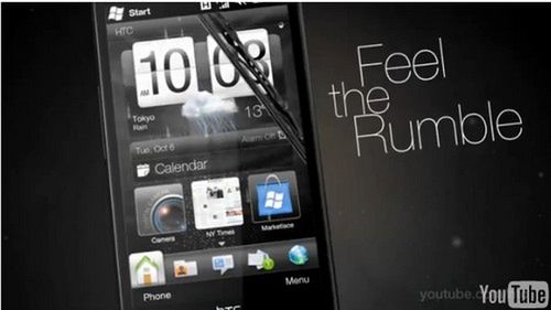 Interfejs HTC HD2 na filmie 1