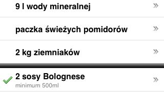 Listonic już w App Store 1
