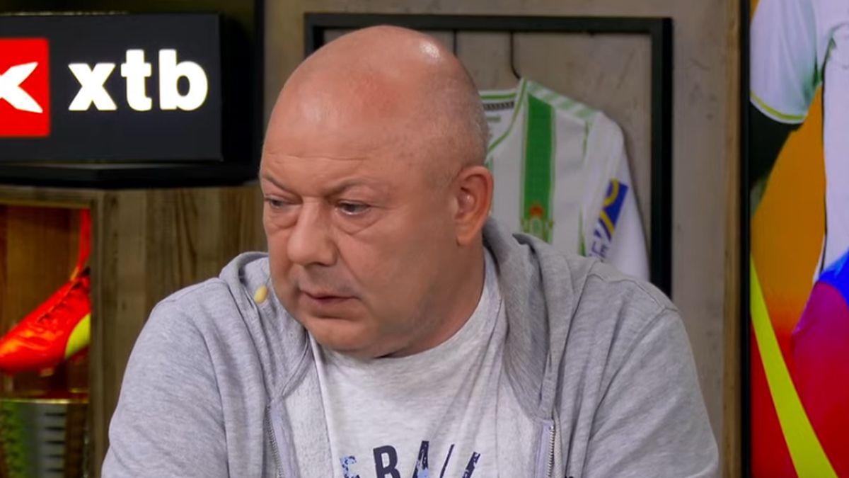 Wojciech Kowalczyk w poniedziałkowym odcinku Kanału Sportowego. 
