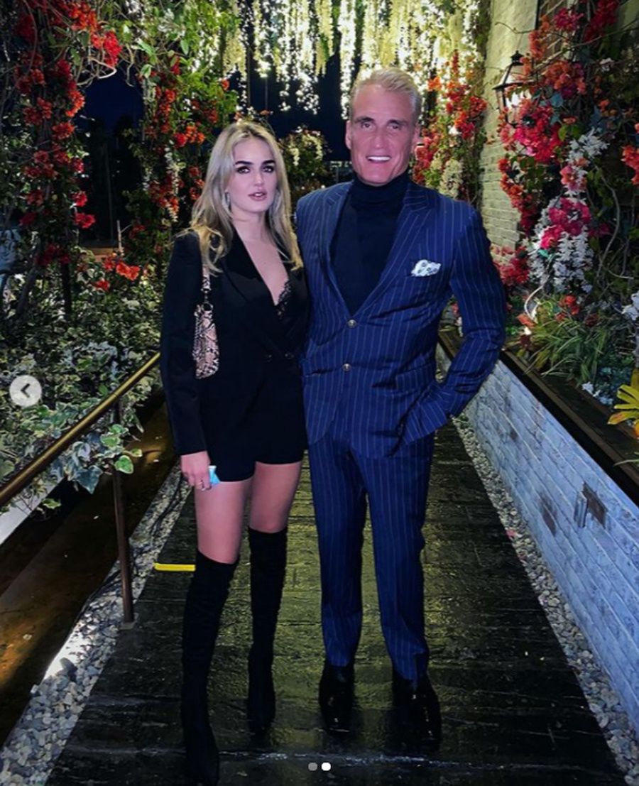 Dolph Lundgren i Emma Krokdal