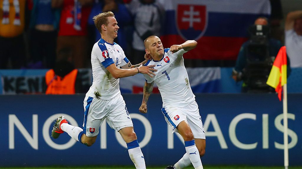 Getty Images /  Clive Rose / Na zdjęciu od lewej: Ondrej Duda, Vladimir Weiss