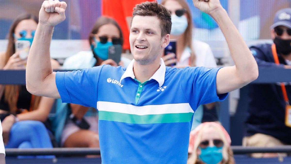 Getty Images / Michael Reaves / Na zdjęciu: Hubert Hurkacz