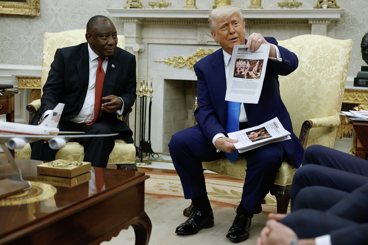 Trump nutzt falsche Bilder: Verwirrung bei Treffen mit Ramaphosa