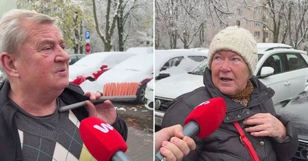 Pierwszy śnieg w Warszawie. Szczere reakcje mieszkańców