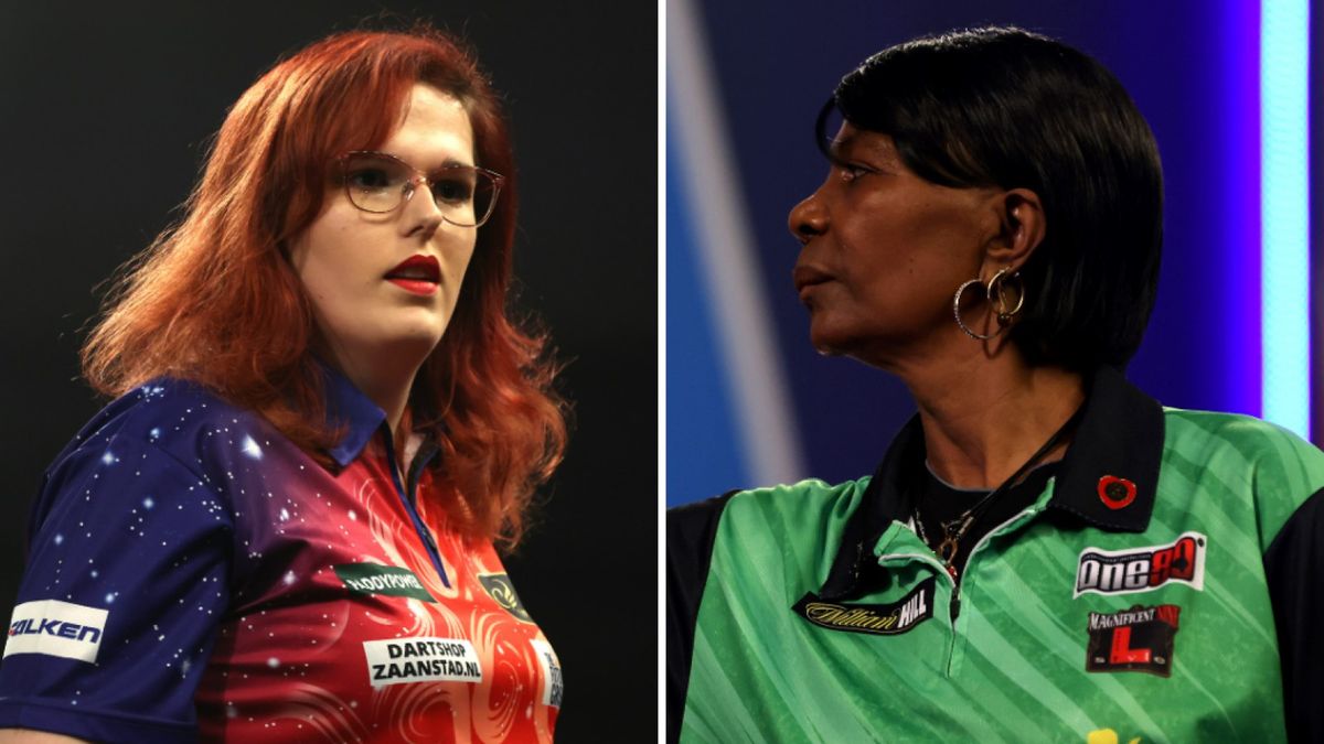 Getty Images / Steven Paston/PA Images / Na zdjęciu: Noa-Lynn van Leuven (z lewej) i Deta Hedman (z prawej)