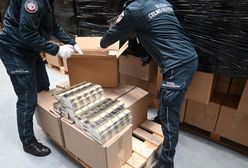 Ciężarówka wyładowana papierosami. Przejęto ponad 7 milionów sztuk