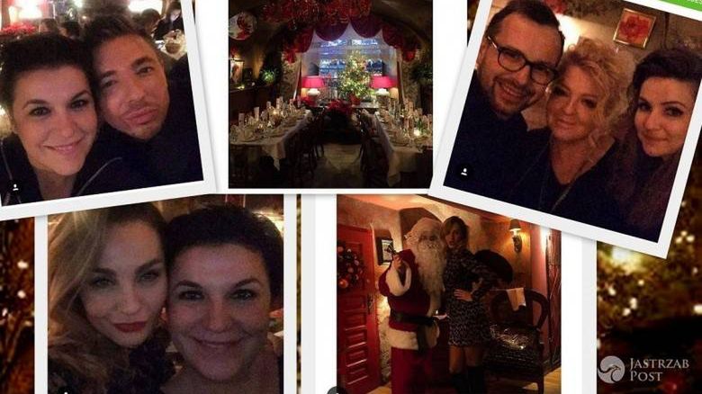 Goście prywatnej imprezy gwiazdkowej zorganizowanej w restauracji U Fukiera