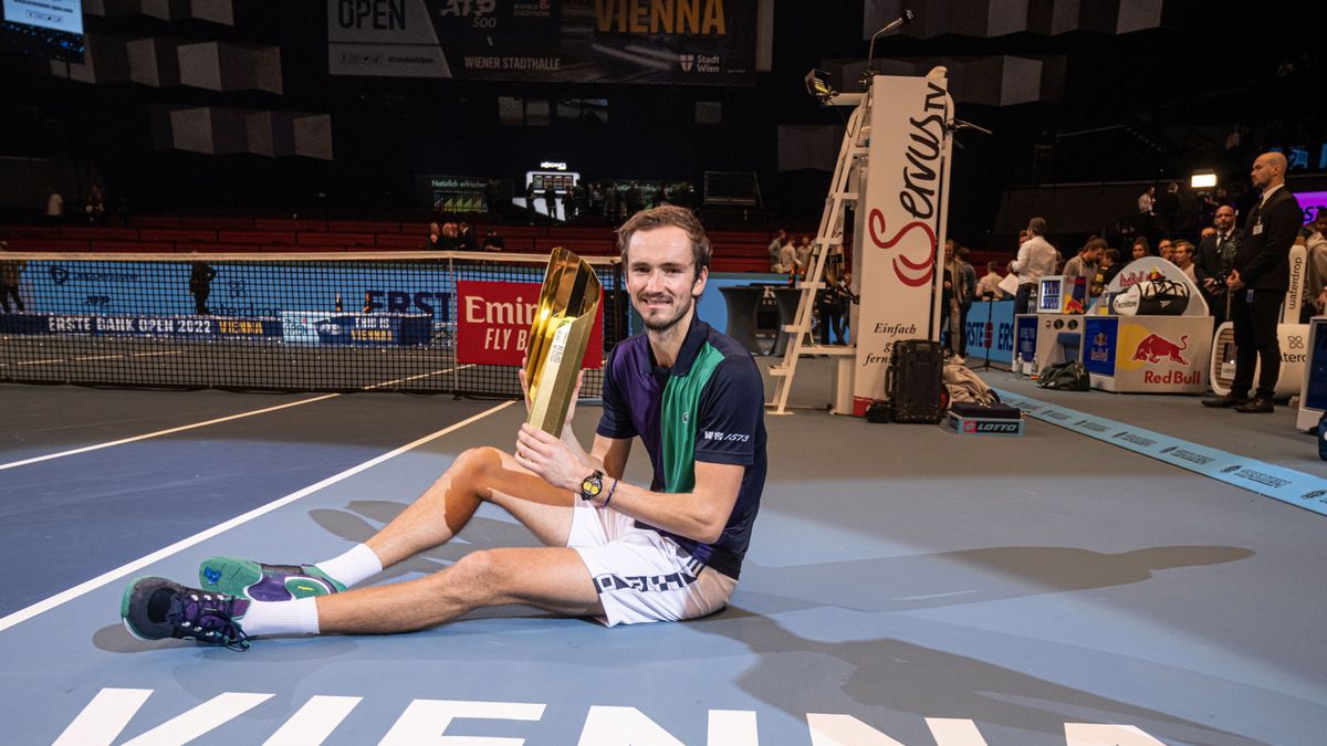 Danił Miedwiediew, mistrz Erste Bank Open 2022