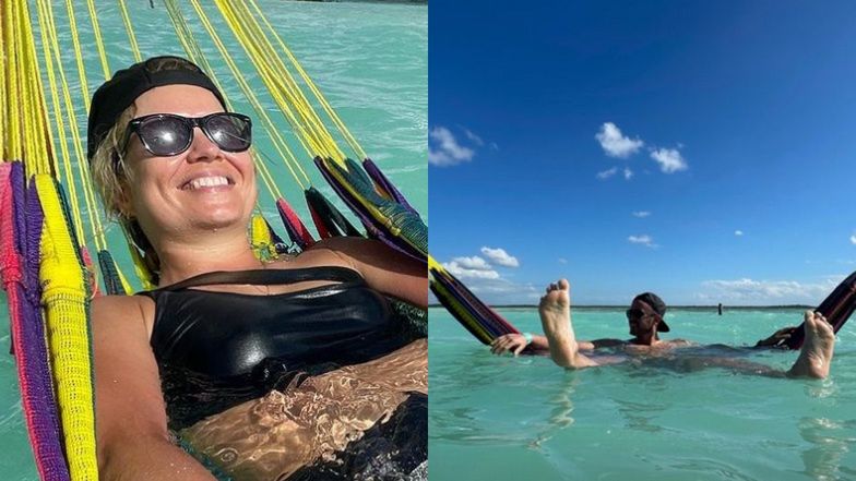 Marta Manowska i Robert Bodzianny nadal "się ukrywają", publikując TE SAME ZDJĘCIA z wakacji...