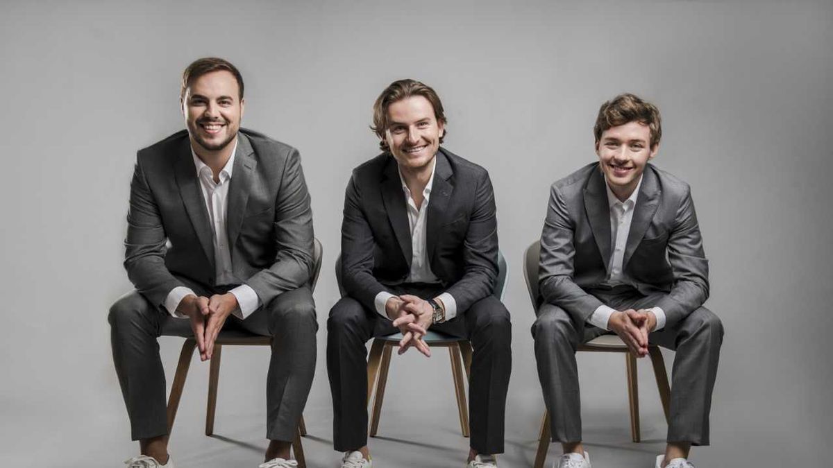 Na zdjęciu twórcy firmy: (od lewej) Paul Klanschek, Eric Demuth i Christian Trummer.