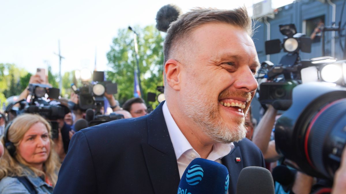 Adrian Zandberg przed debatą "Super Expressu"
