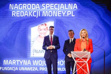 Martyna Wojciechowska odebrała Nagrodę Money.pl