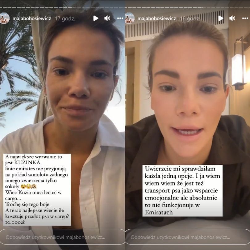 Maja Bohosiewicz przeprowadza się do Dubaju?