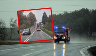 Wypadek szkolnego autobusu. Są poszkodowani