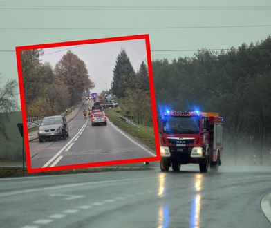 Wypadek szkolnego autobusu. Są poszkodowani