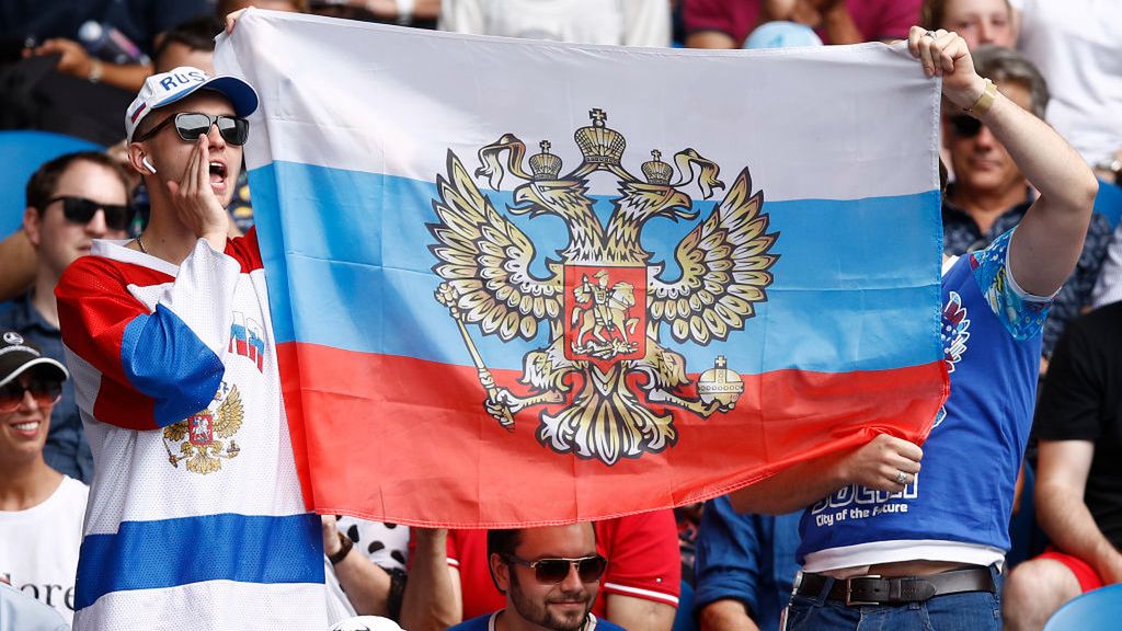 Zdjęcie okładkowe artykułu: Getty Images / FIFA / Na zdjęciu: Kibice z Rosji