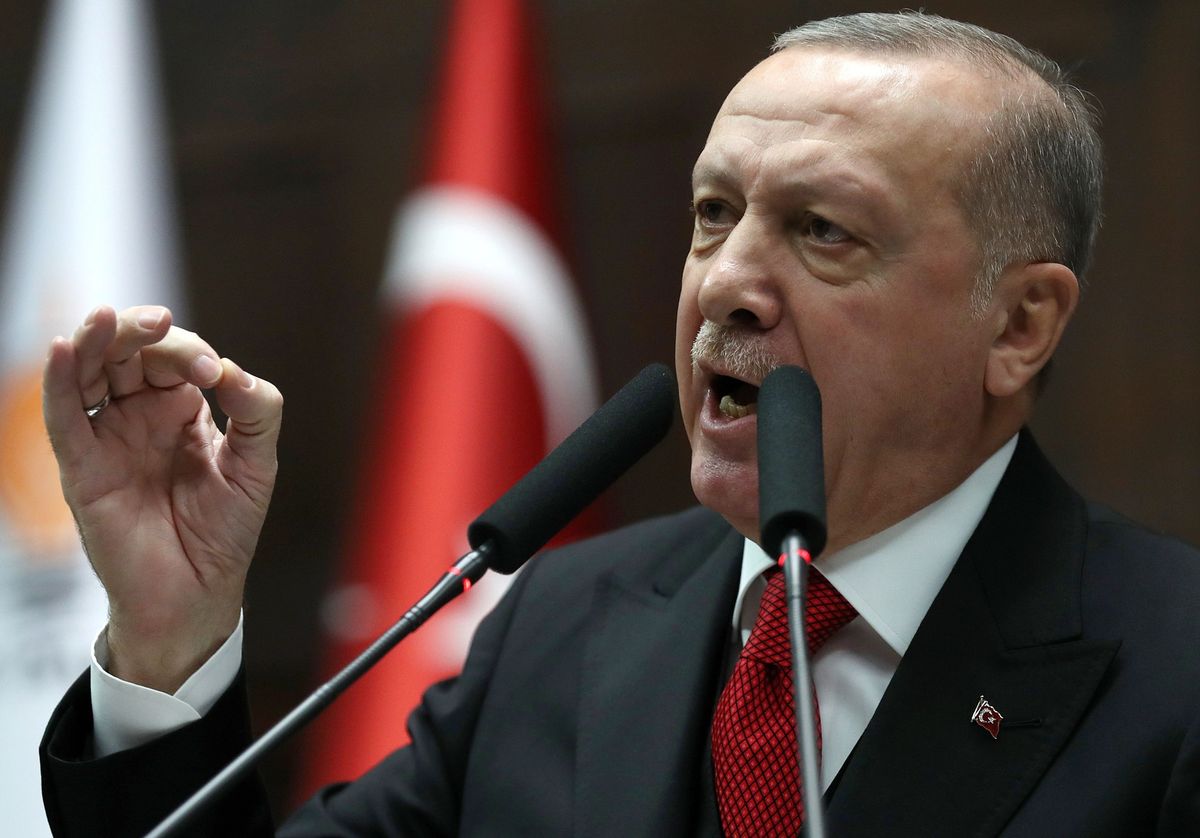 Recep Tayyip Erdogan grozi Baszarowi al-Asadowi: "możemy uderzyć wszędzie w Syrii"
