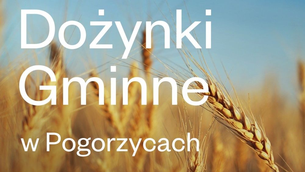 Dożynki Gminy Chrzanów w Pogorzycach 2022