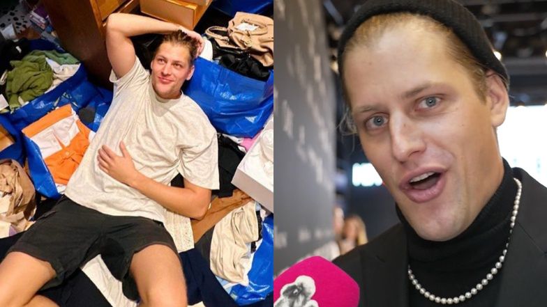 Jakob Kosel (Instagram), Pudelek.pl (screen)