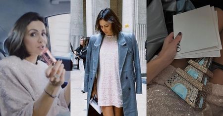 Sara Boruc prezentuje WYMYŚLNE obuwie na paryskim Fashion Weeku. Nie wszyscy docenili ich piękno: "Mistrzyni wieśniackich butów" (FOTO)