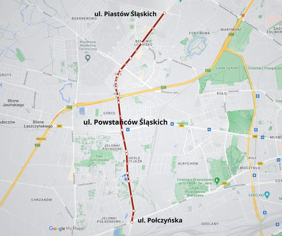 Policja opublikowała mapy