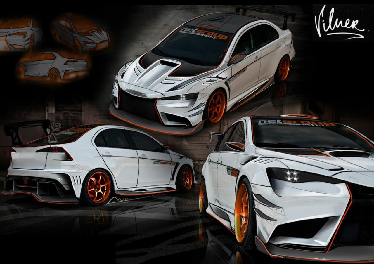 Mitsubishi Lancer EVO X według Vilnera