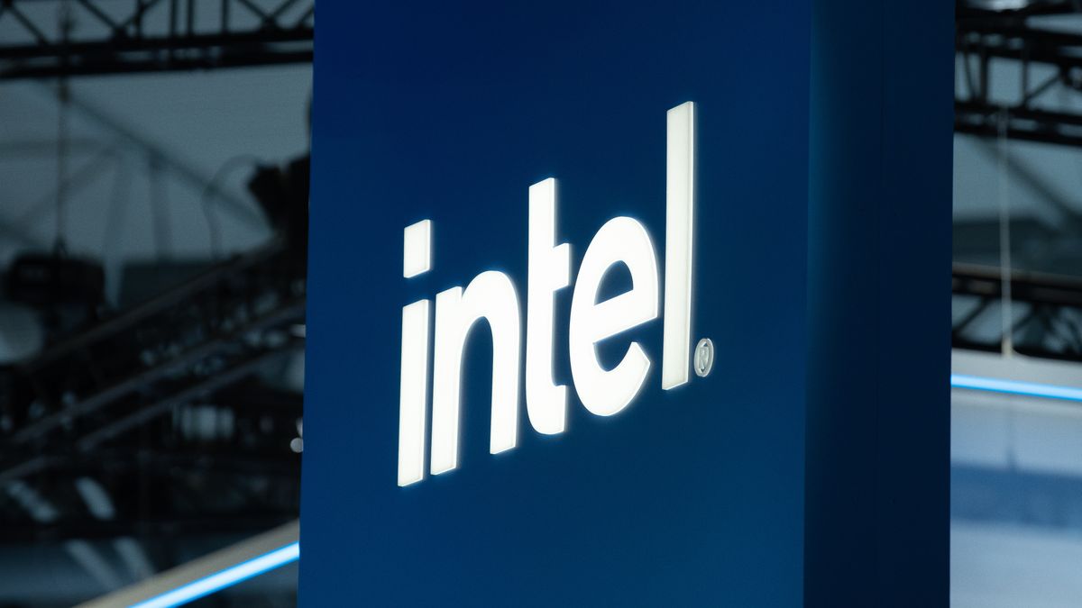 L'HOSPITALET DE LLOBREGAT, BARCE, SPAIN - FEBRUARY 28: Intel's booth at the Mobile World Congress (MWC) 2023 during the second day, on 28 February, 2023 in L'Hospitalet de Llobregat, Barcelona, Catalonia, Spain. This year's Mobile, where more than 2,000 companies will exhibit their products and services, is expected to return to normal after being suspended due to the pandemic in 2020 and to hold editions marked by restrictions in 2021 and 2022. The organization's forecasts are for more than 80,000 attendees, 20,000 more than last year. The meeting is organized by GSMA with the collaboration of Fira de Barcelona and occupies 240,000 square meters that make up the eight pavilions of Fira's Gran Via exhibition center, from February 27 to March 2. (Photo By David Zorrakino/Europa Press via Getty Images)