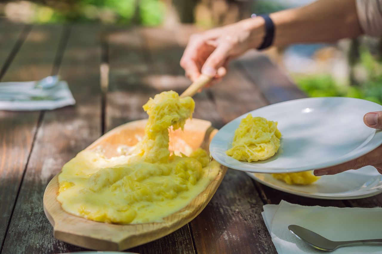 A good kačamak is thick, creamy, and fatty.