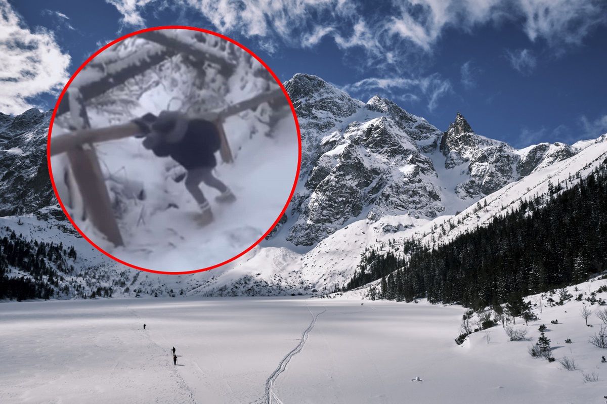 Pokazali wideo ze szlaku nad Morskie Oko. "Warszawka w akcji"