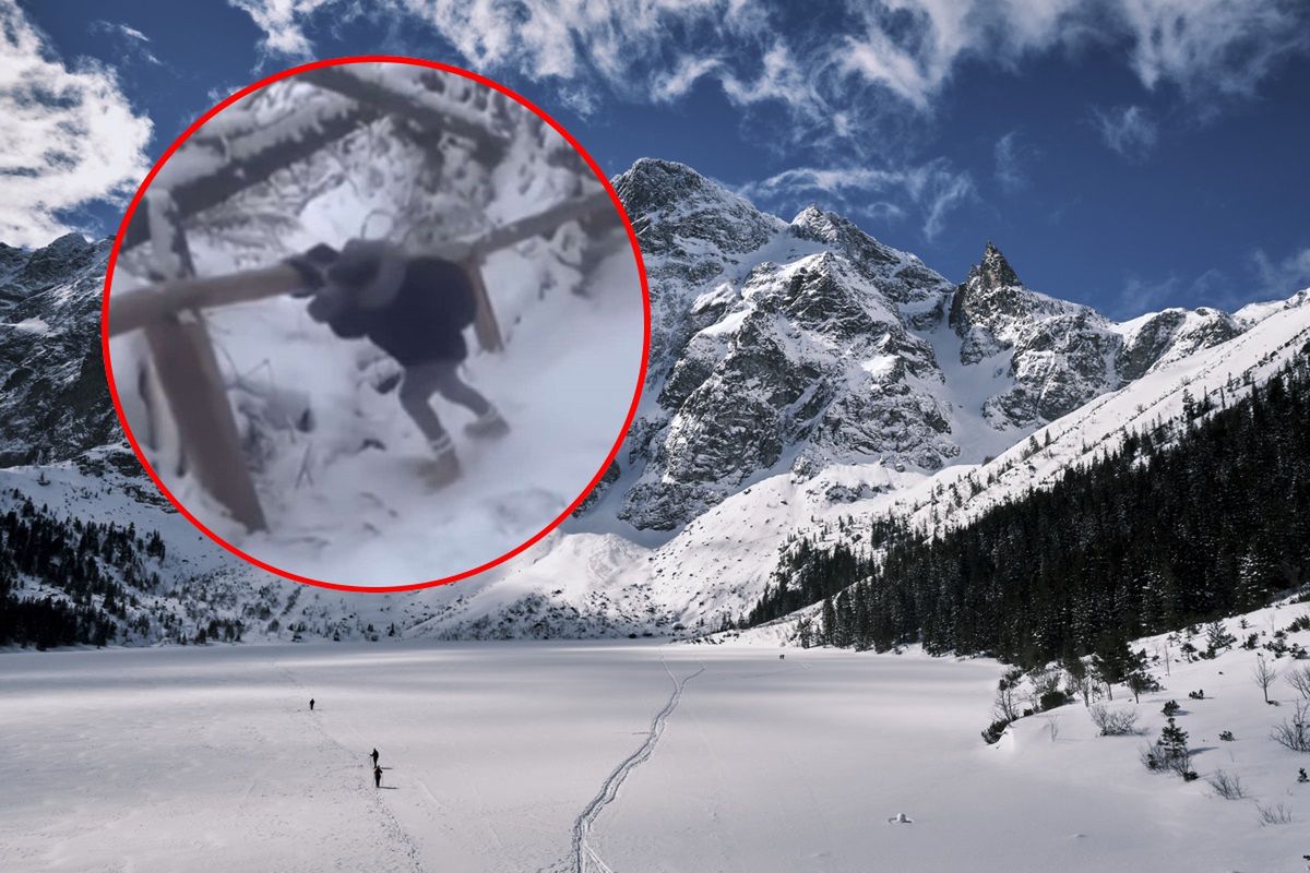 Pokazali wideo ze szlaku nad Morskie Oko. "Warszawka w akcji"