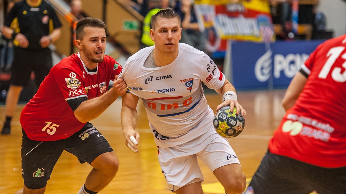 Materiały prasowe / NMC GÓRNIK ZABRZE / PGNIG SUPERLIGA / Na zdjęciu: Rafał Gliński w akcji