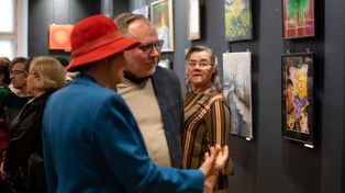 Bielsko-Biała: "Sztalugowe opowieści" - wystawa sekcji malarskiej Uniwersytetu Trzeciego Wieku