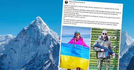 Martyna Wojciechowska o ukraińskiej himalaistce. "Wojna zmieniła jej plany"