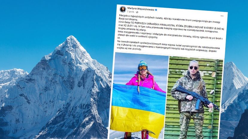 Irina Galay to pierwsza ukraińska himalaistka, która zdobyła Mount Everest i K2