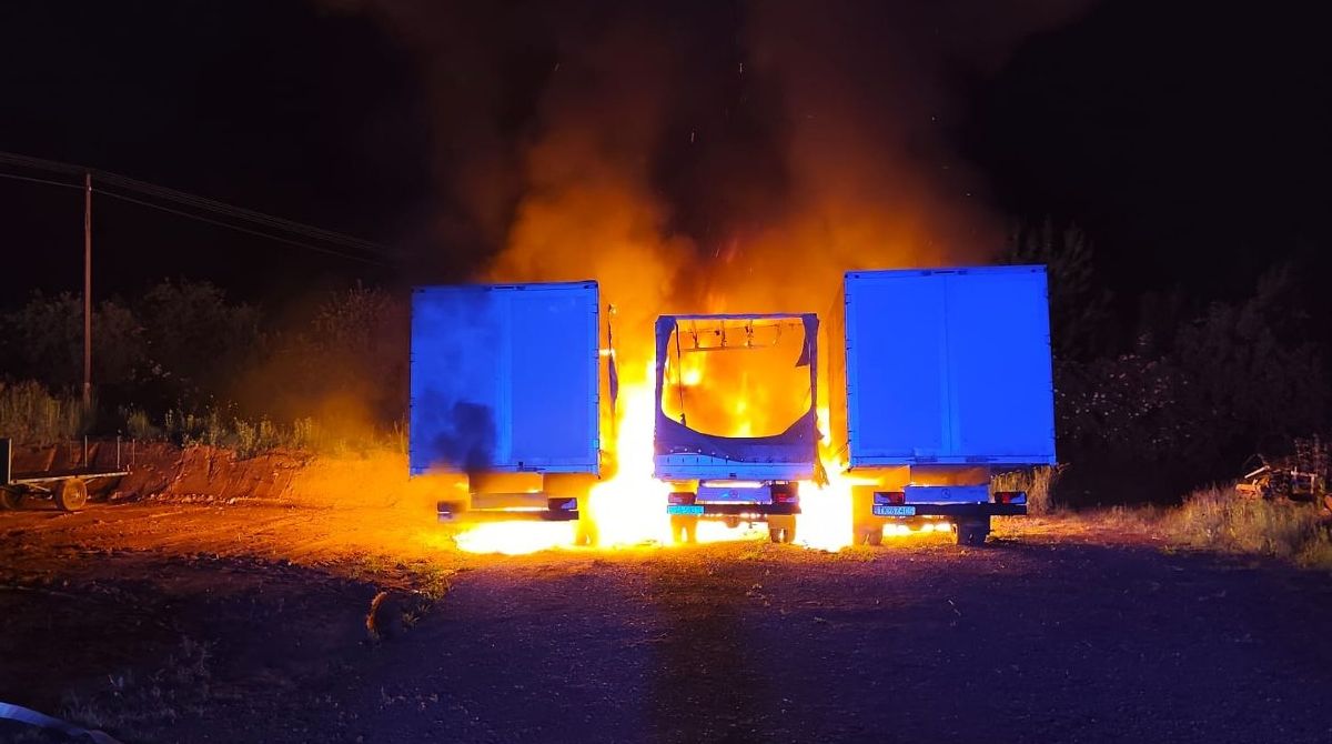 Pożar trzech busów w miejscowości Mliczany. Sprawę bada policja