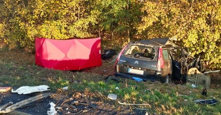 Tragiczny wypadek. Kierowca zginął na miejscu