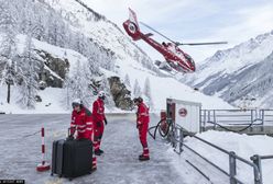 Szwajcaria. Polscy narciarze odcięci w śnieżnym chaosie. Służby wysadzają w powietrze zwały śniegu