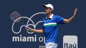 ATP Miami. Hubert Hurkacz po awansie do ćwierćfinału: Leciały na mnie "bomby"