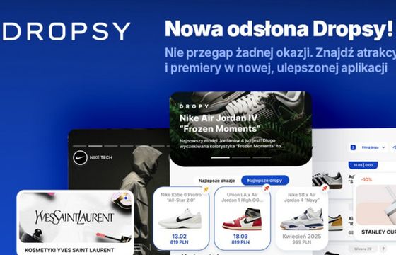 Nowa odsłona aplikacji Dropsy