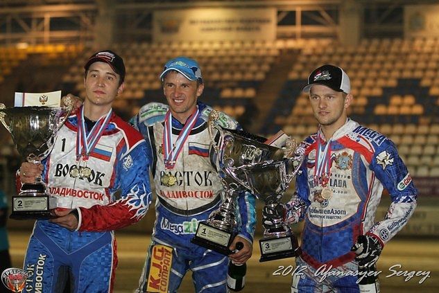 Tak wyglądało podium IM Rosji 2012