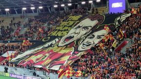 Dzieci zrobiły oprawę na meczu Jagiellonii. Popatrz na ten transparent