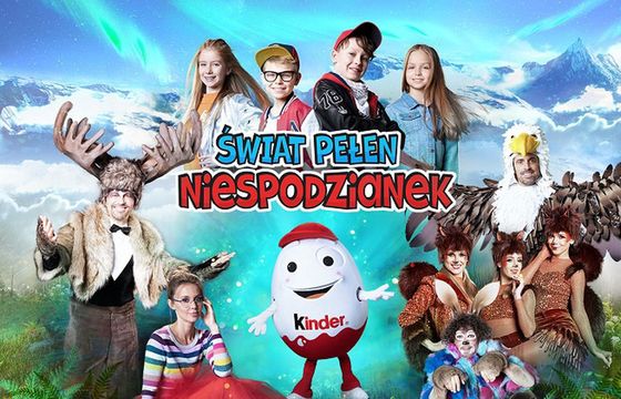 Musical "Świat pełen niespodzianek" w Polsacie to efekt współpracy z Ferrero Polska. Trwa 66 minut