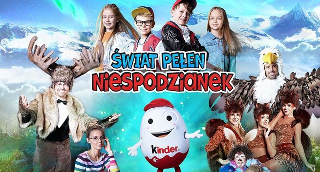 Musical "Świat pełen niespodzianek" w Polsacie to efekt współpracy z Ferrero Polska. Trwa 66 minut