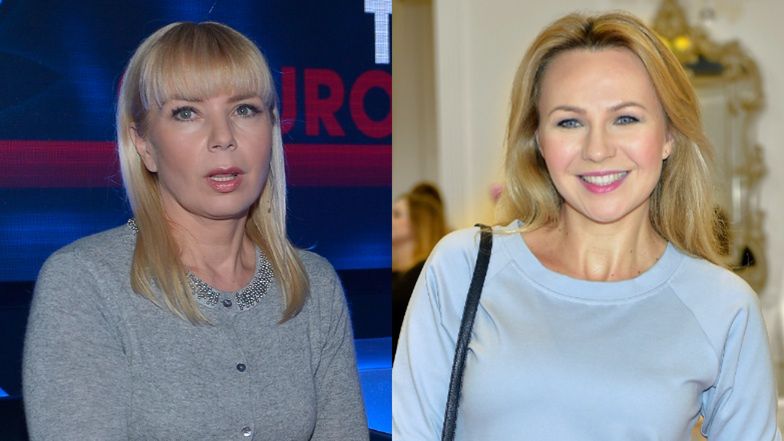 Anna Guzik i Elżbieta Bieńkowska