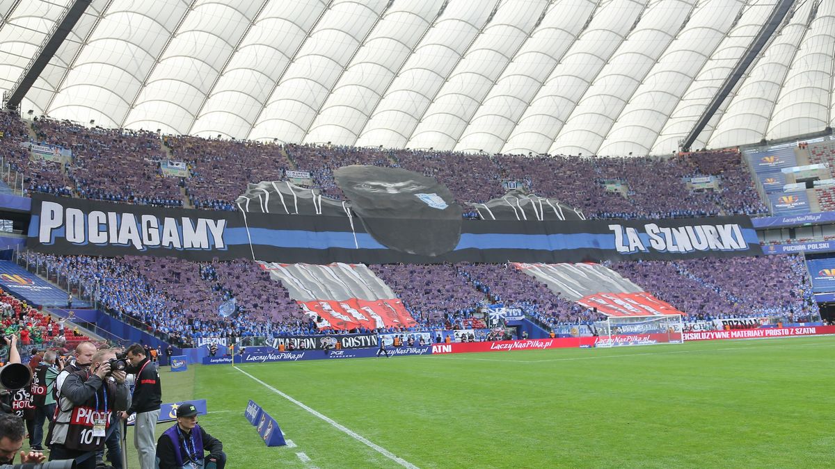 East News / Kamil Piklikiewicz / Finał Pucharu Polski 2016: Lech Poznań - Legia Warszawa, kibice Lecha