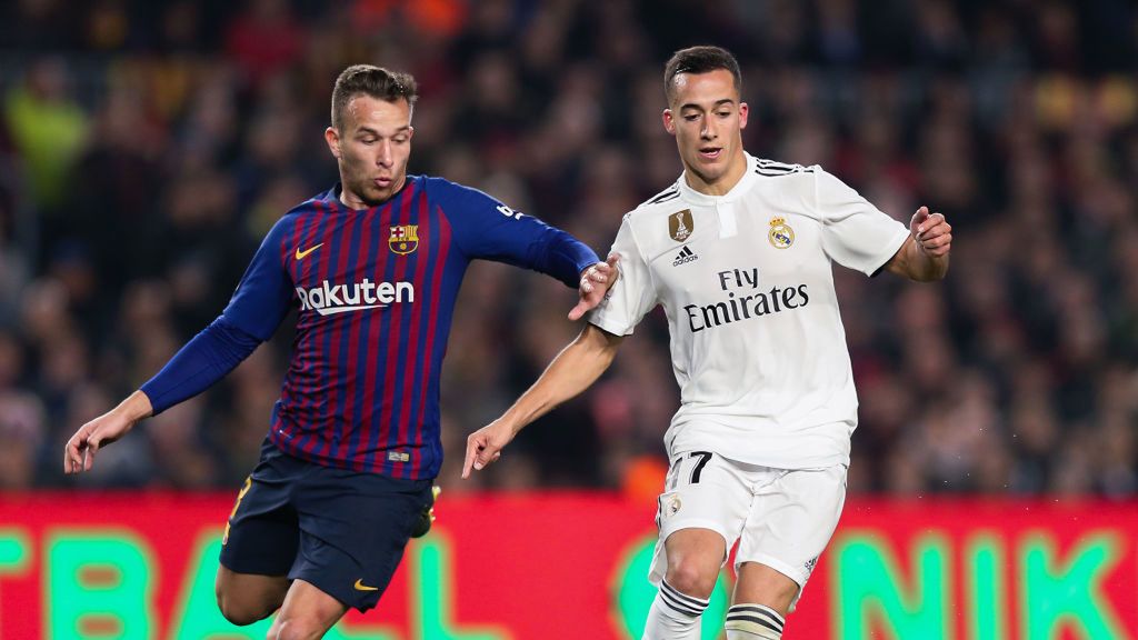 Getty Images / Angel Martinez / Na zdjęciu od lewej: Arthur Melo i Lucas Vazquez